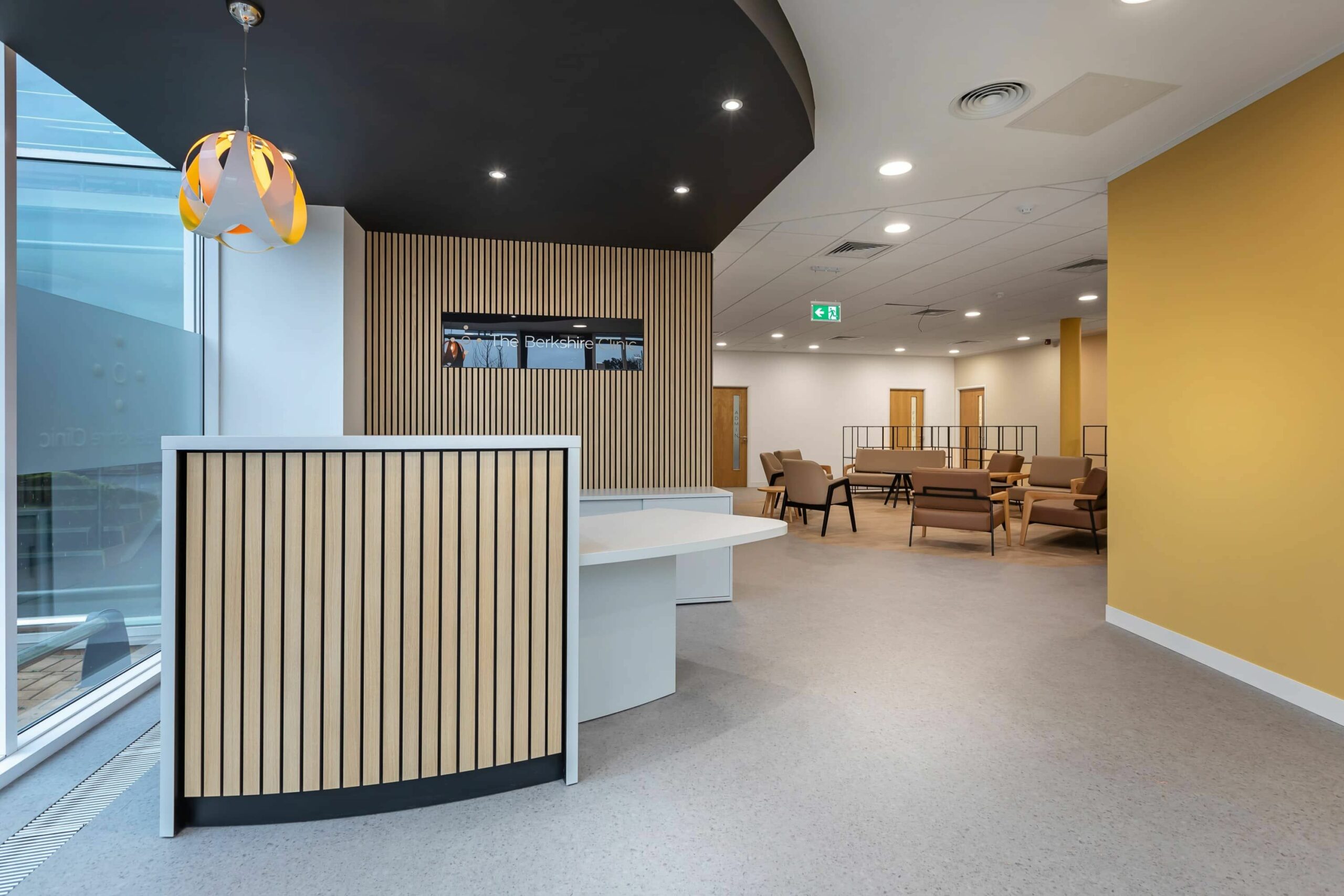 The Berkshire Clinic new reception area