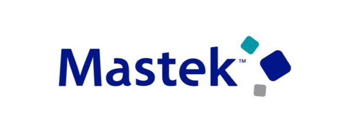 mastek logo on white background